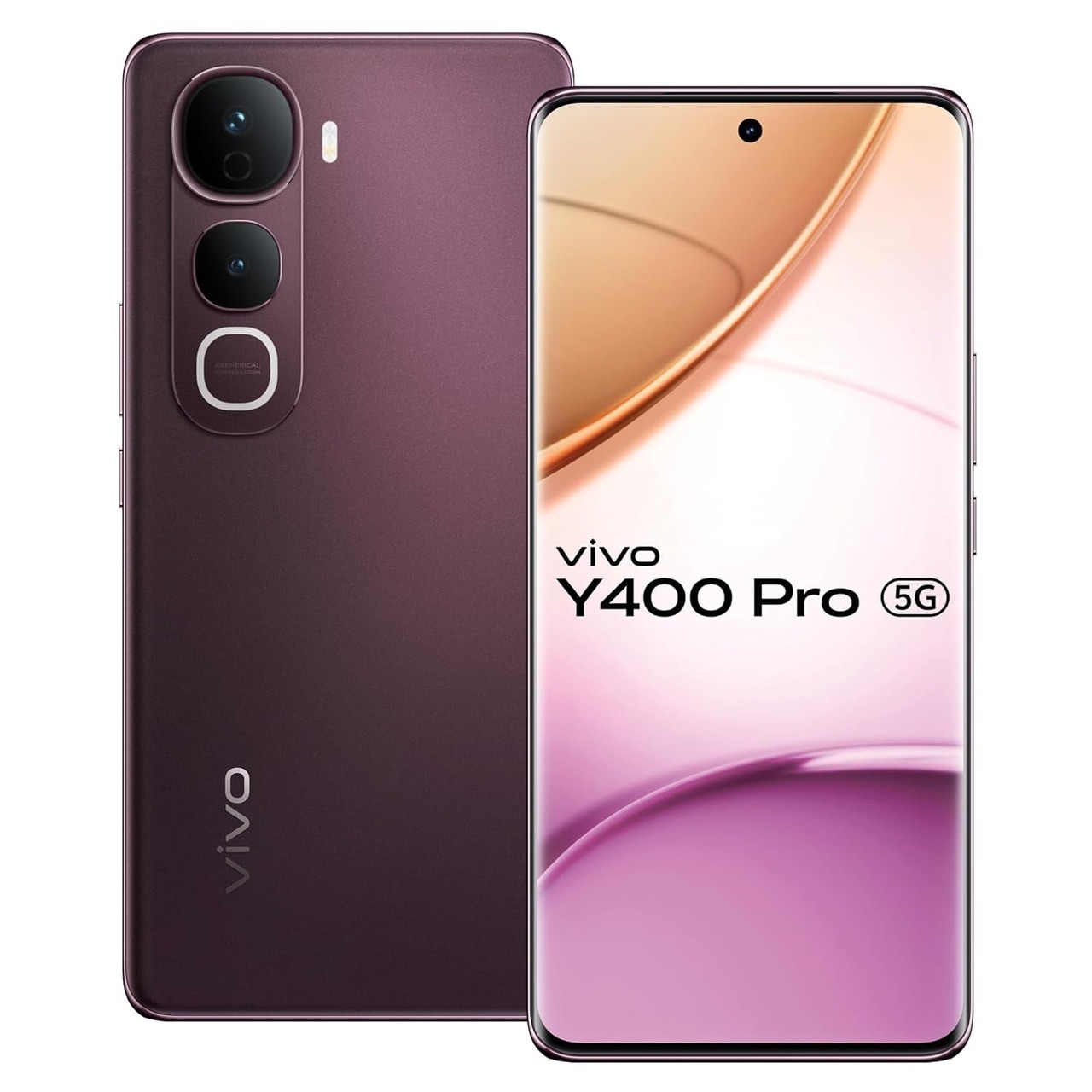 Vivo Y400 Pro 5G (8 GB RAM) (256 GB, Nebula Purple)