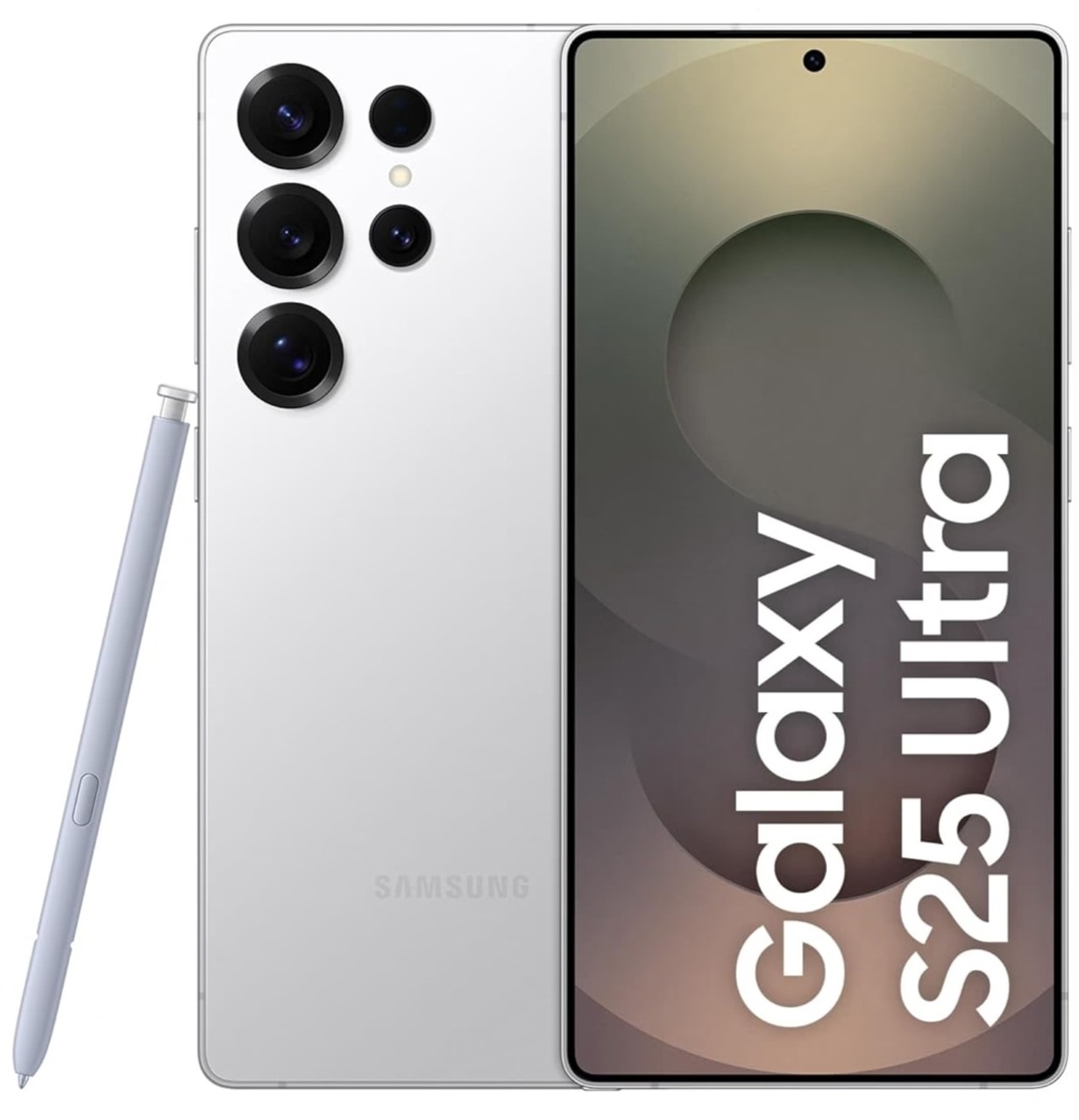 Samsung Galaxy S25 Ultra 5G AI Smartphone (12 GB RAM) (512 GB, Titanium WhiteSilver)