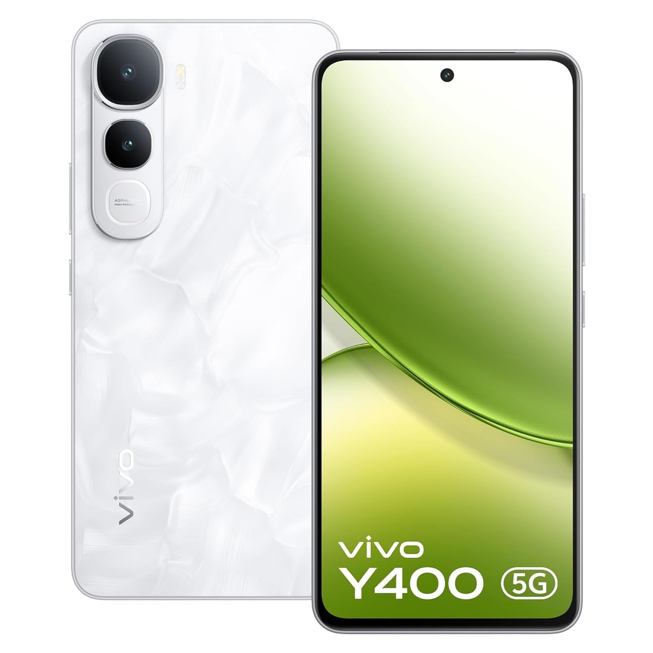 Vivo Y400 5G (8 GB RAM) (256 GB, Glam White)