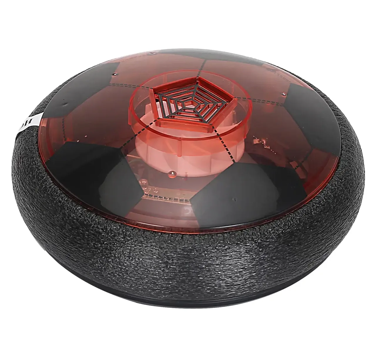 Hamleys Transparent Hover Ball Red & Black