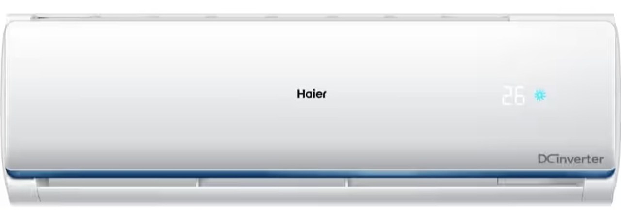 Haier 1.5 Ton 3 Star 7 in 1 Convertible Inverter Split AC, HSU18C-TQB3BN (Triple Inverter+, Frost Self Clean, Supersonic Cooling in 10 Secs)