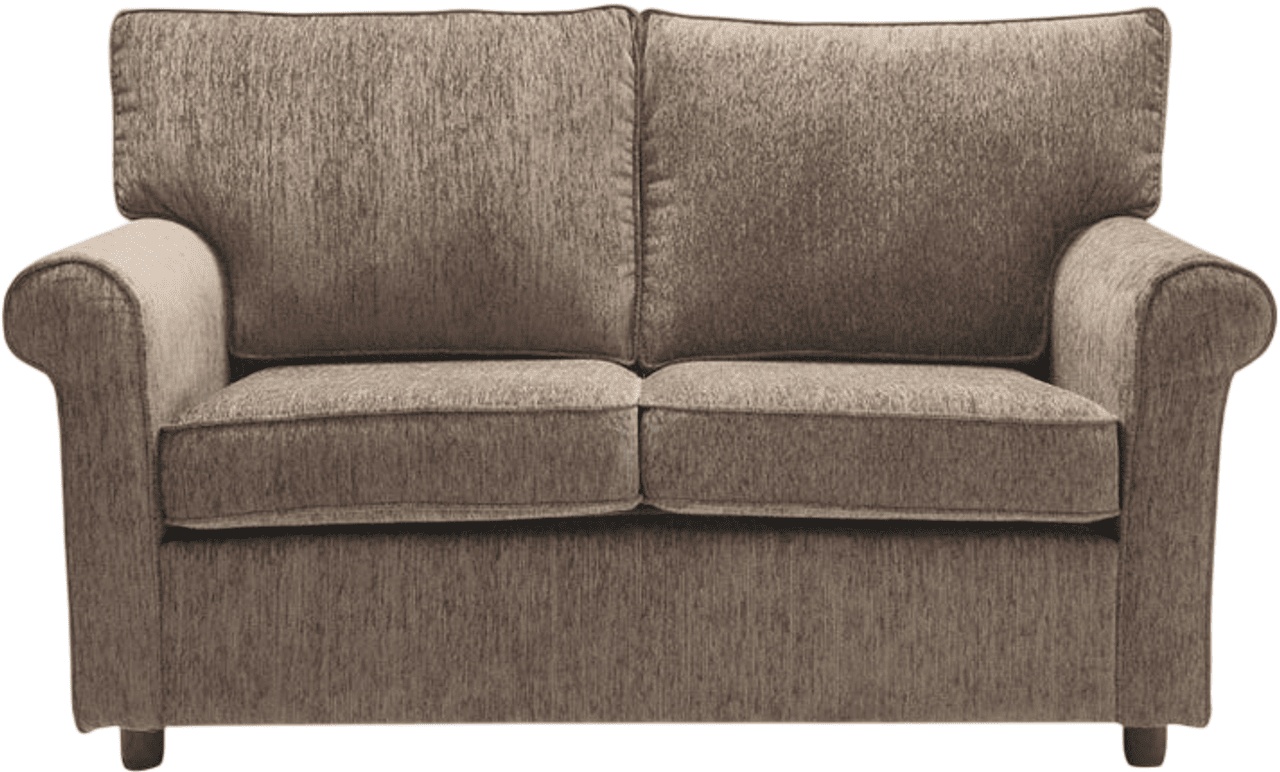 Hidenchic Muse - Chestnut Brown Fabric Sofa (2 - Seater)