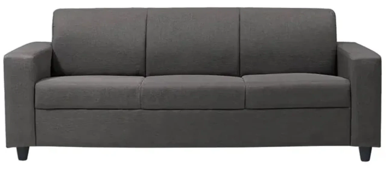 Hidenchic Jaxon Fabric 3 Seater Sofa - Grey