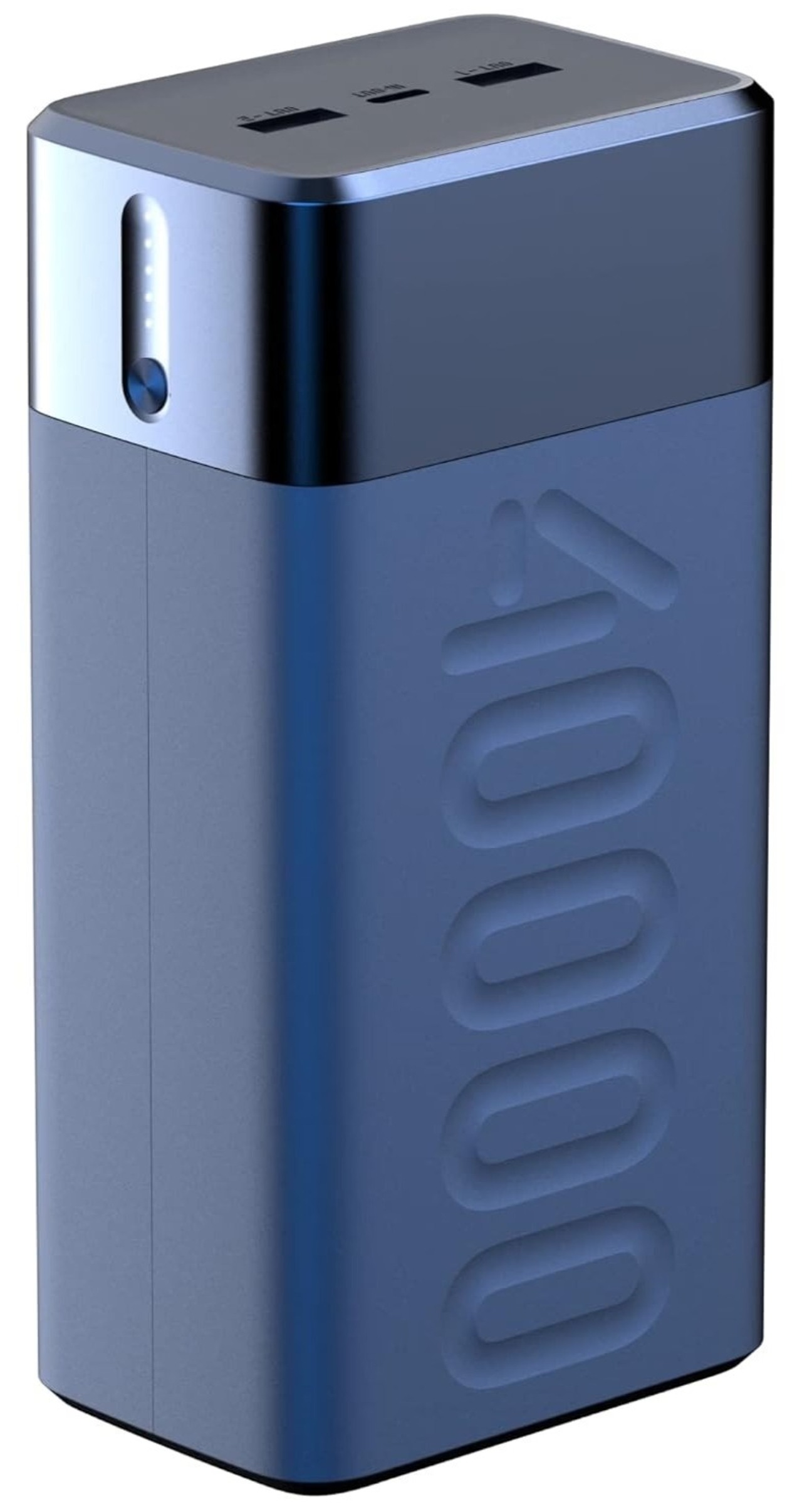 Ambrane Stylo Boost Powerbank 40000mAh Fast Charging 65W Blue