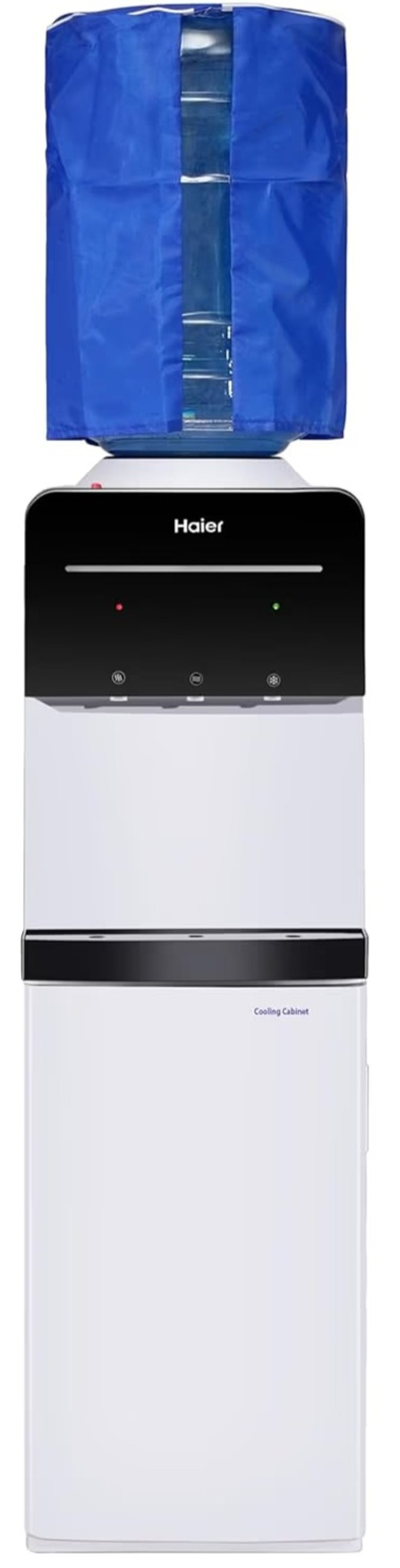 Haier Water Dispenser Hot, Cold, Normal with Cooling Cabinet, Digital Display, Anti-Rodent, Child Lock Safety, Anti Corrosive, Floor Standing