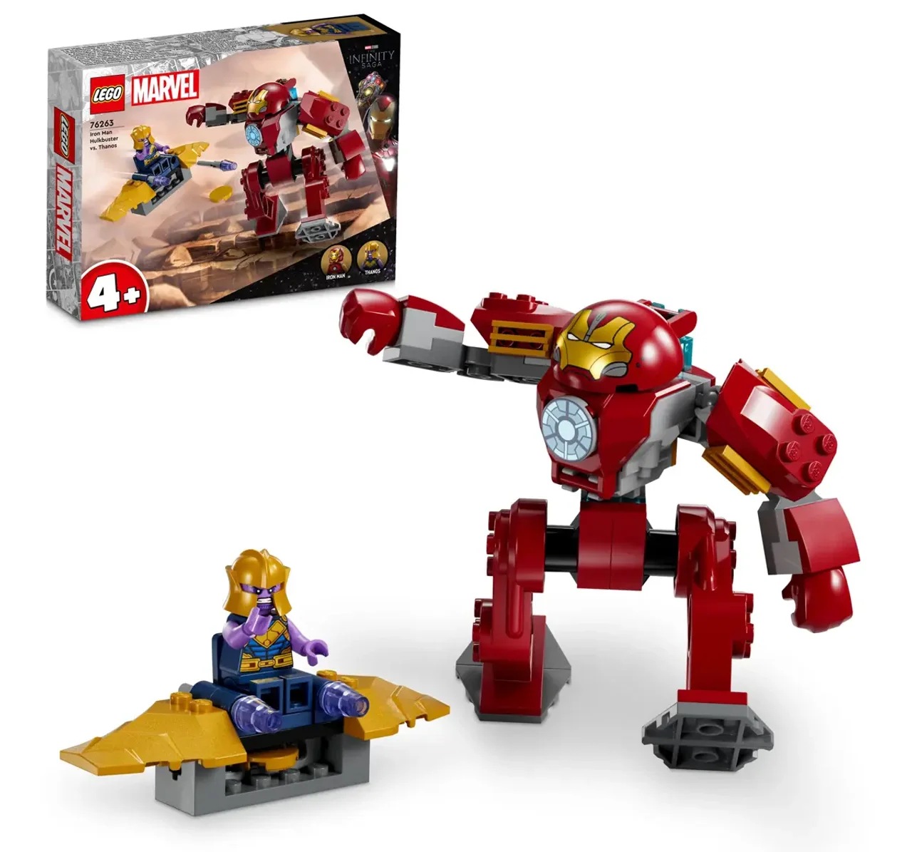 Hulkbuster vs Thanos