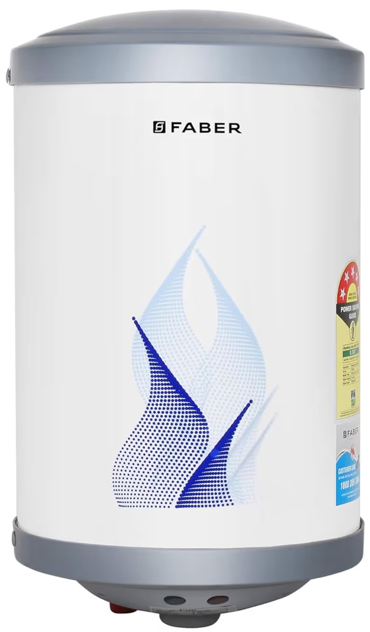 Faber Storage Water Heater Glassline 25L 5 Star White (FWG VULCAN 25V)
