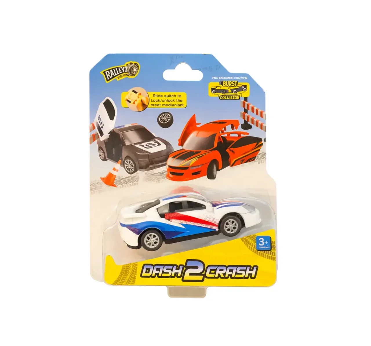 NE DASH 2 CRASH DRIFTER WHITE