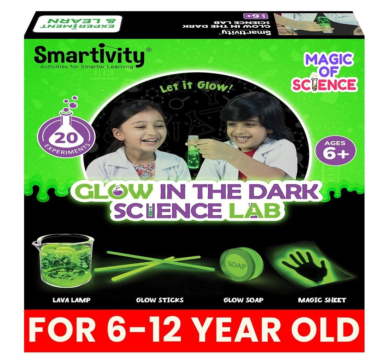 Smartivity Glow Magic Science Experiment Kit