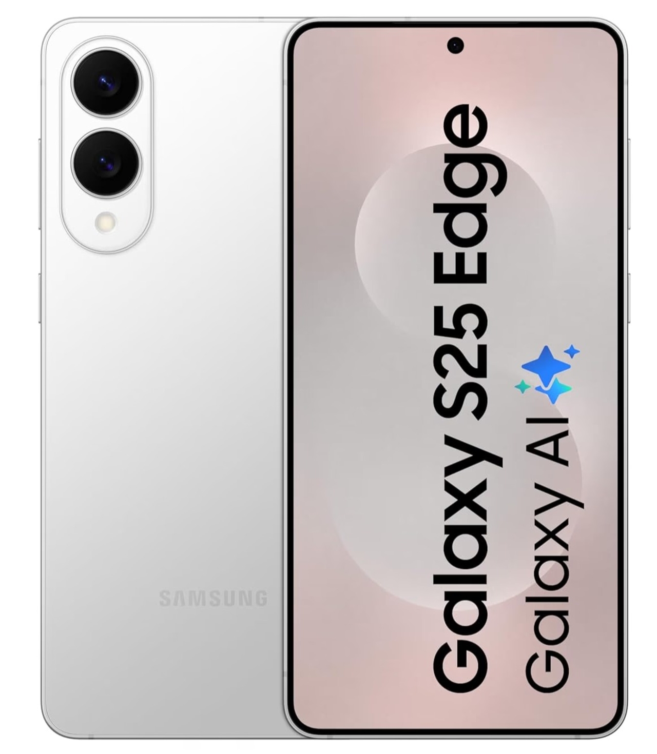 Samsung Galaxy S25 Edge 5G (12 GB RAM) (256 GB, Titanium Silver)