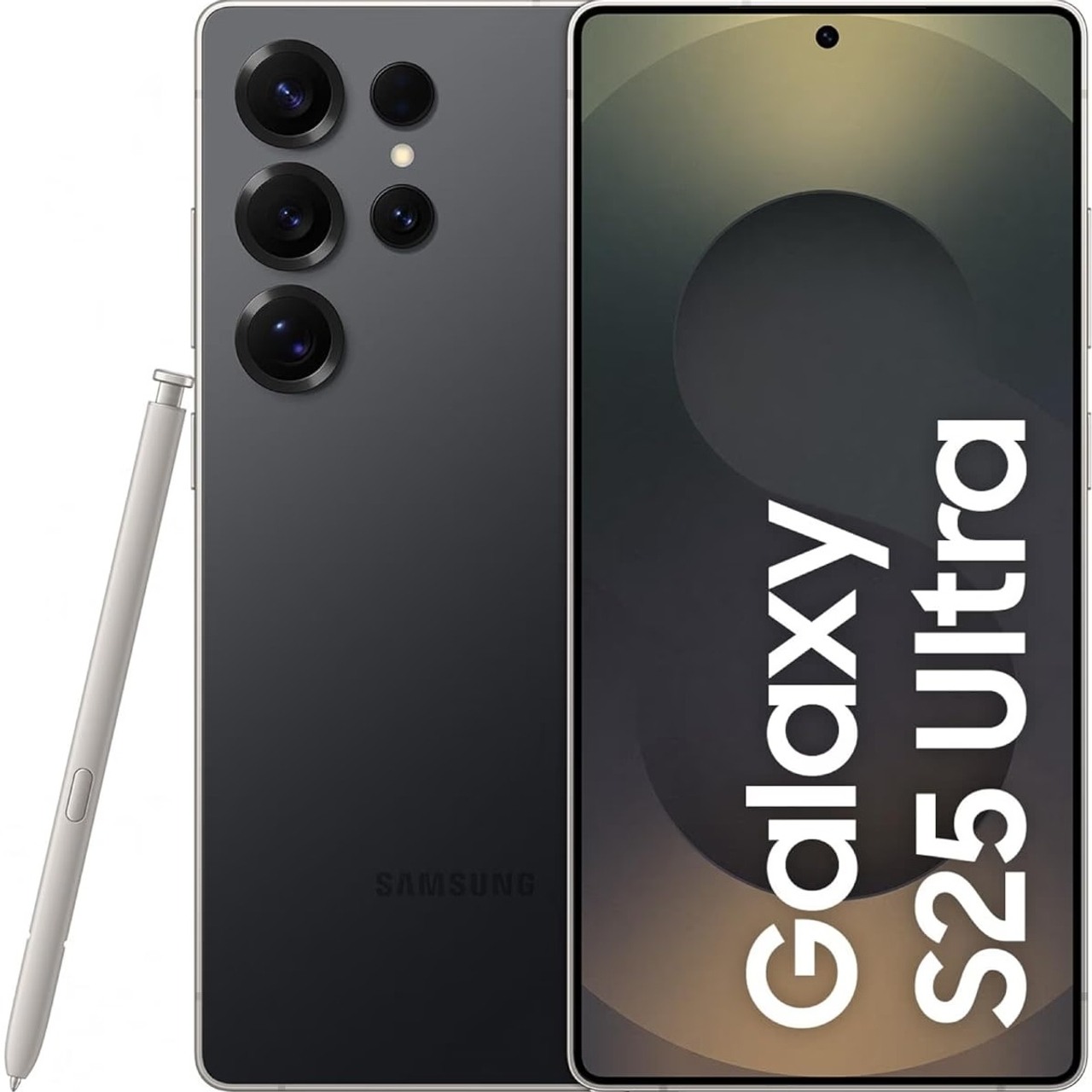 Samsung Galaxy S25 Ultra 5G AI Smartphone (12 GB RAM) (256 GB, Titanium Black)