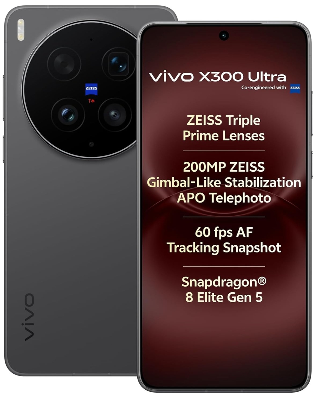 Vivo X300 Ultra 5G (16 GB RAM) (512 GB, Eclipse Black)