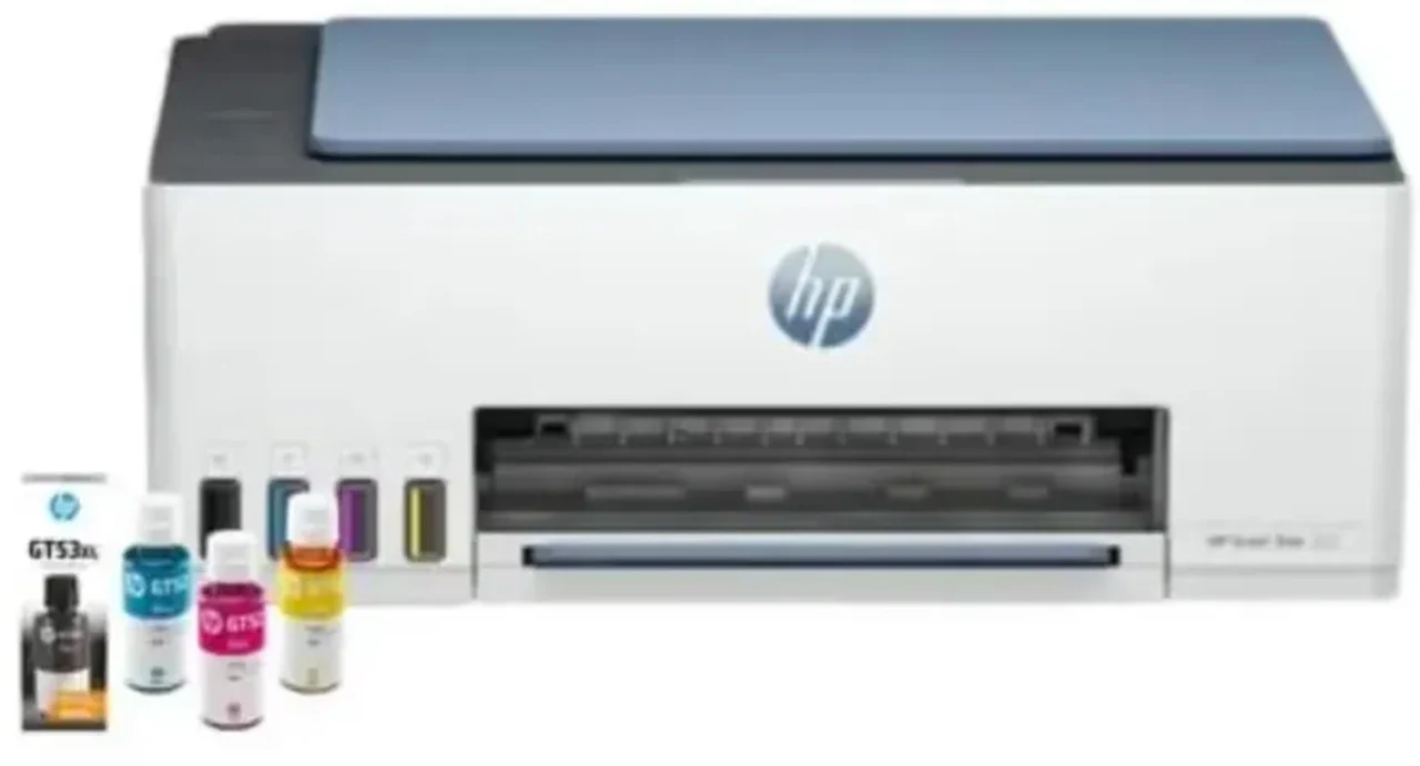 HP Smart Tank 525 All-in-One Color Inkjet Printer, Up to 4000 Black/6000 Color Pages