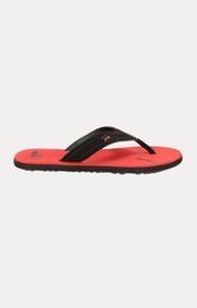 Black and High Risk Red Breeze V Flip flops