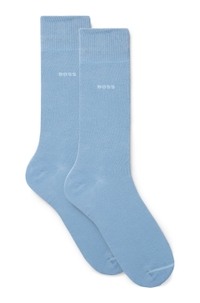Two-pack of cotton-blend regular-length socks