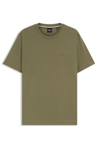 Cotton-jersey T-shirt with logo detail