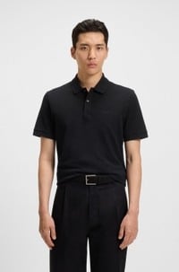 Pallas polo shirt in cotton piqué with logo details
