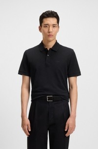 Pallas polo shirt in cotton piqué with logo details
