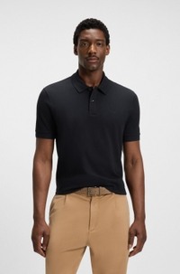 Pallas polo shirt in cotton piqué with logo details
