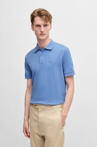 Pallas polo shirt in cotton piqué with logo details