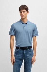 Pallas polo shirt in cotton piqué with logo details