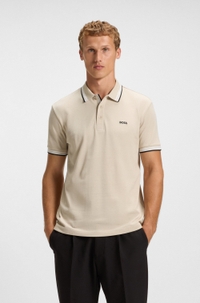 Paddy polo shirt in cotton piqué