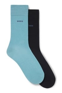 Three-pack of regular-length socks in stretch fabric
