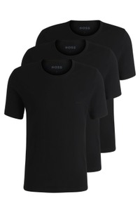 Three-pack of logo-embroidered T-shirts in cotton