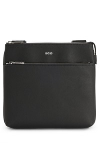 Envelope bag with foil-print logo