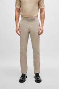 Slim-fit chinos in a stretch-cotton blend