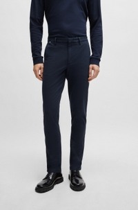 Slim-fit chinos in a stretch-cotton blend