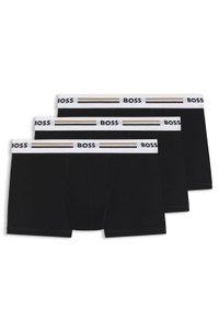 Three-pack of stretch trunks with signature-stripe waistbands