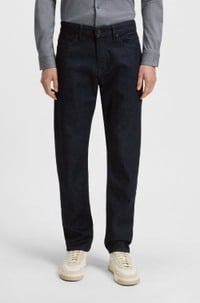 Maine Regular-fit jeans in deep indigo comfort-stretch denim