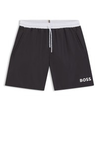 Quick-drying swim shorts with contrast details