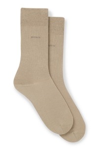 Two-pack of regular-length socks in a cotton blend
