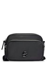 Twill crossbody bag with Double B monogram