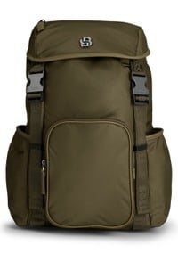 BOSS SELECTED BY SHOHEI OHTANI Multi-pocket backpack with Double B monogram trim