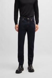 Delaware slim-fit jeans in dark-blue stretch denim
