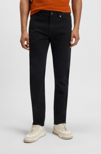 Delaware Slim-fit jeans in stay-black comfort-stretch denim