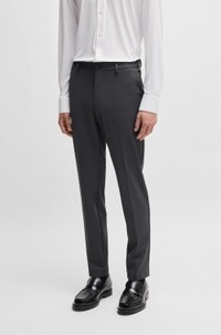 Slim-fit trousers in washable performance-stretch fabric