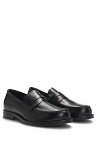 Dressletic slip-on penny loafers in leather