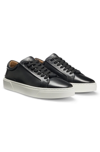 Gary trainers with leather uppers