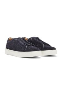 BOSS SELECTED BY SHOHEI OHTANI Gary woven-suede trainers with hidden laces