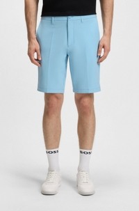 Slim-fit shorts in water-repellent stretch fabric