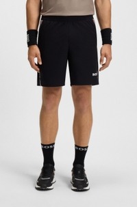Active tennis shorts in stretch fabric with moisture management