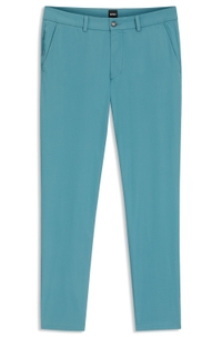 Slim-fit trousers in a stretch-cotton blend