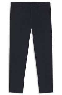 Slim-fit trousers in water-repellent easy-iron fabric