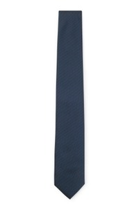 Tie with jacquard structure