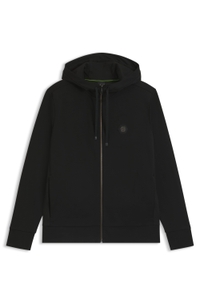 Relaxed-fit cotton-blend hoodie with Double B monogram