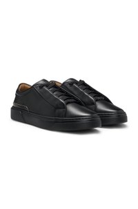 Gary leather trainers with hidden laces